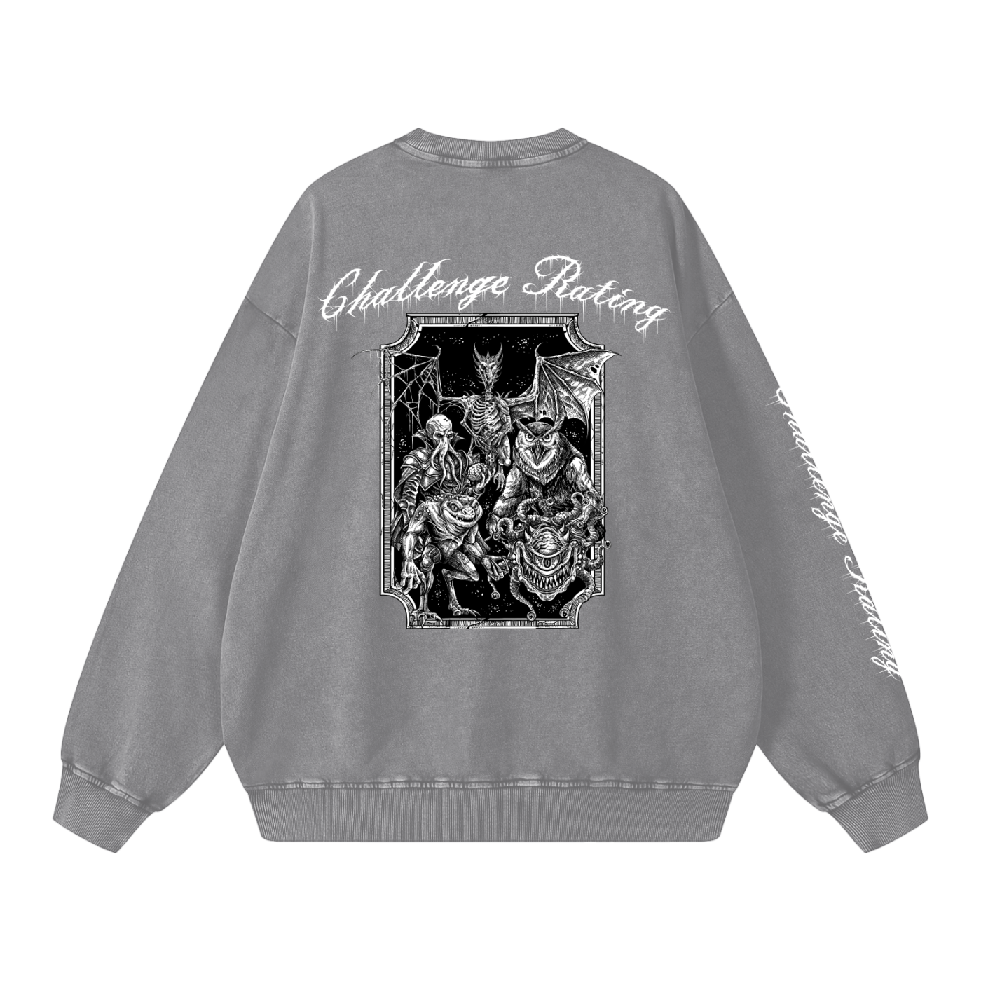 Challenge Rating Oversized Sweatshirt