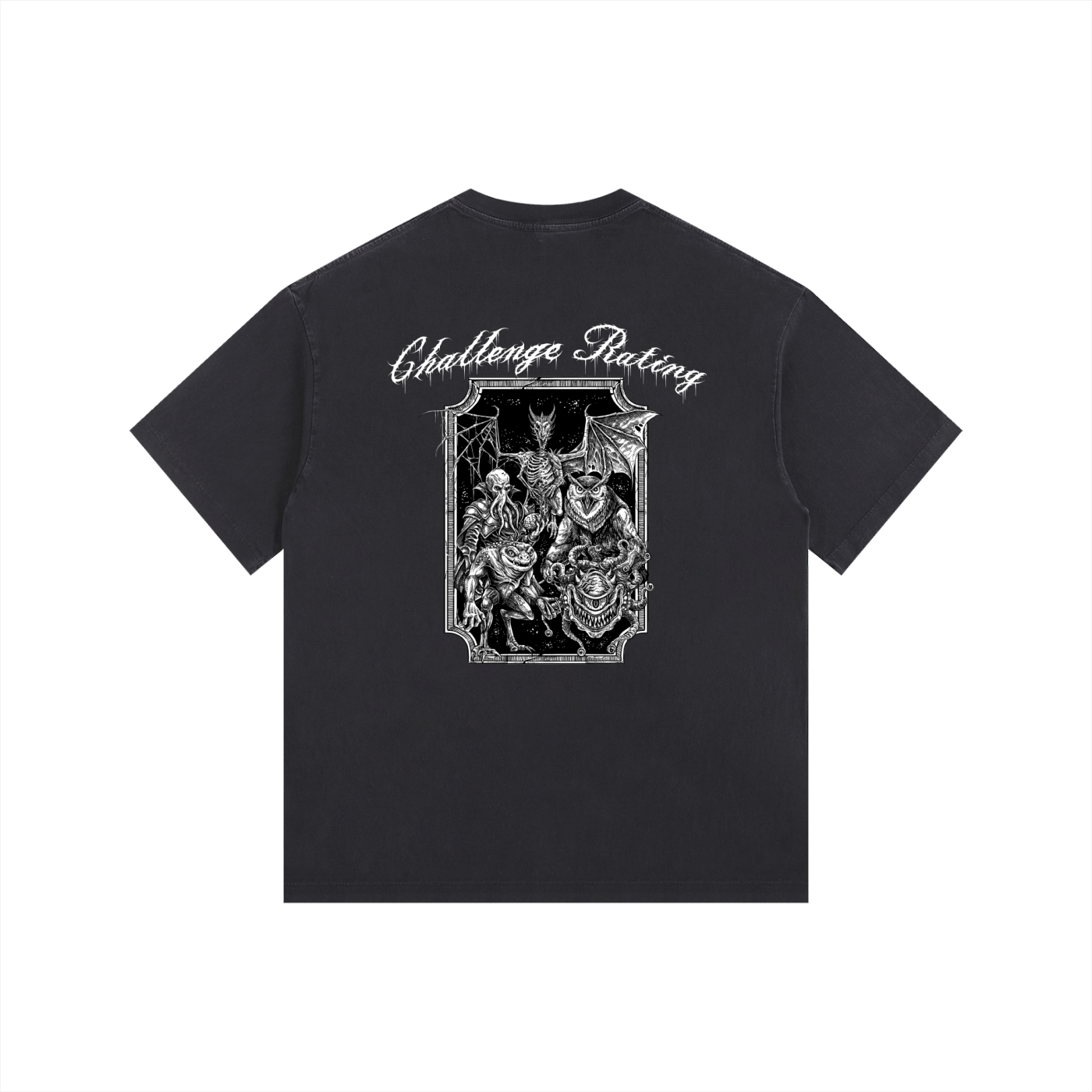 Challenge Rating Oversized T-Shirt