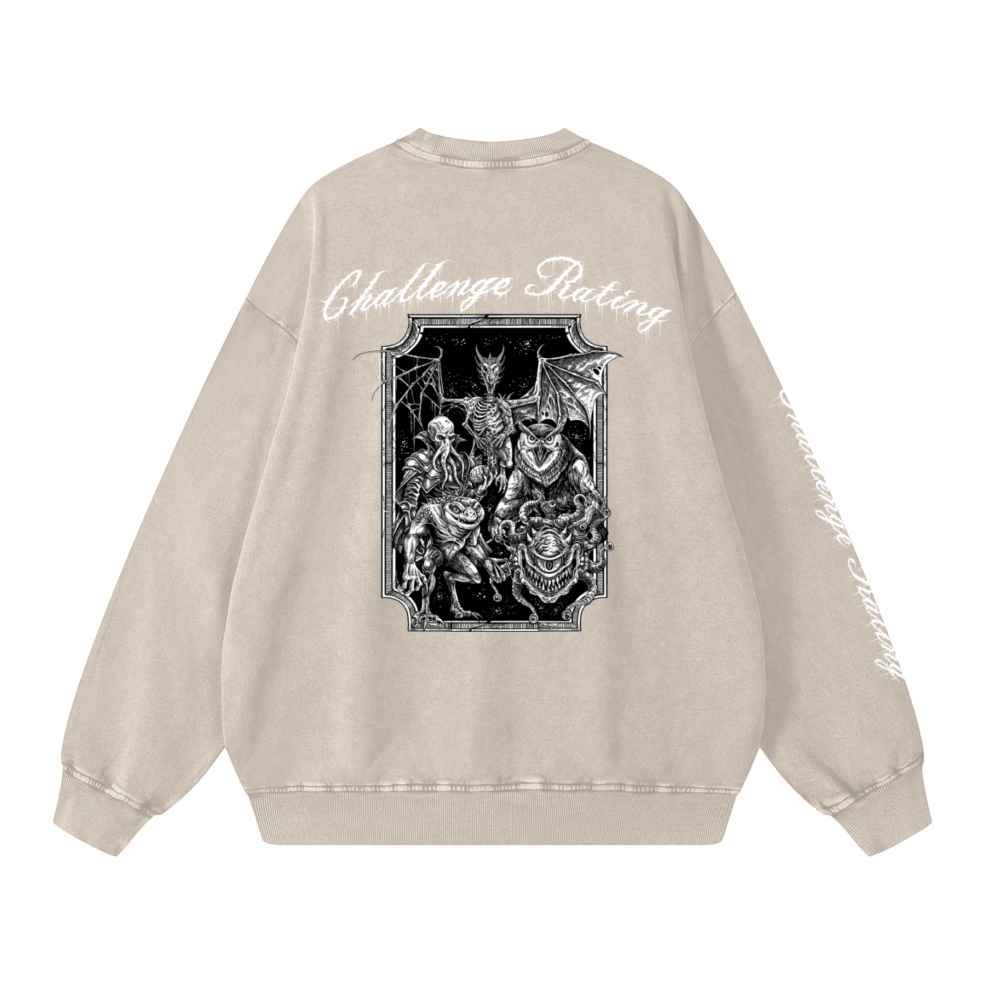 Challenge Rating Oversized Sweatshirt