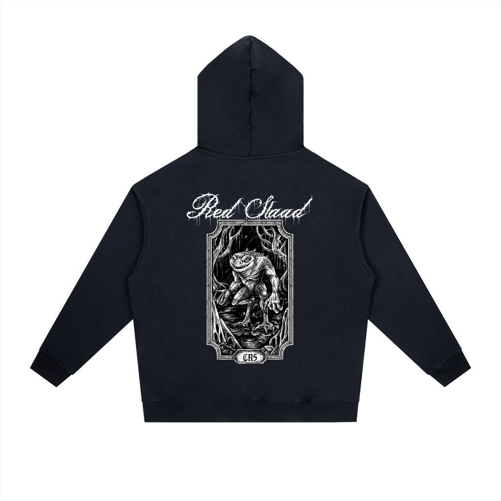 Red Slaad Heavyweight Drop-Shoulder Hoodie