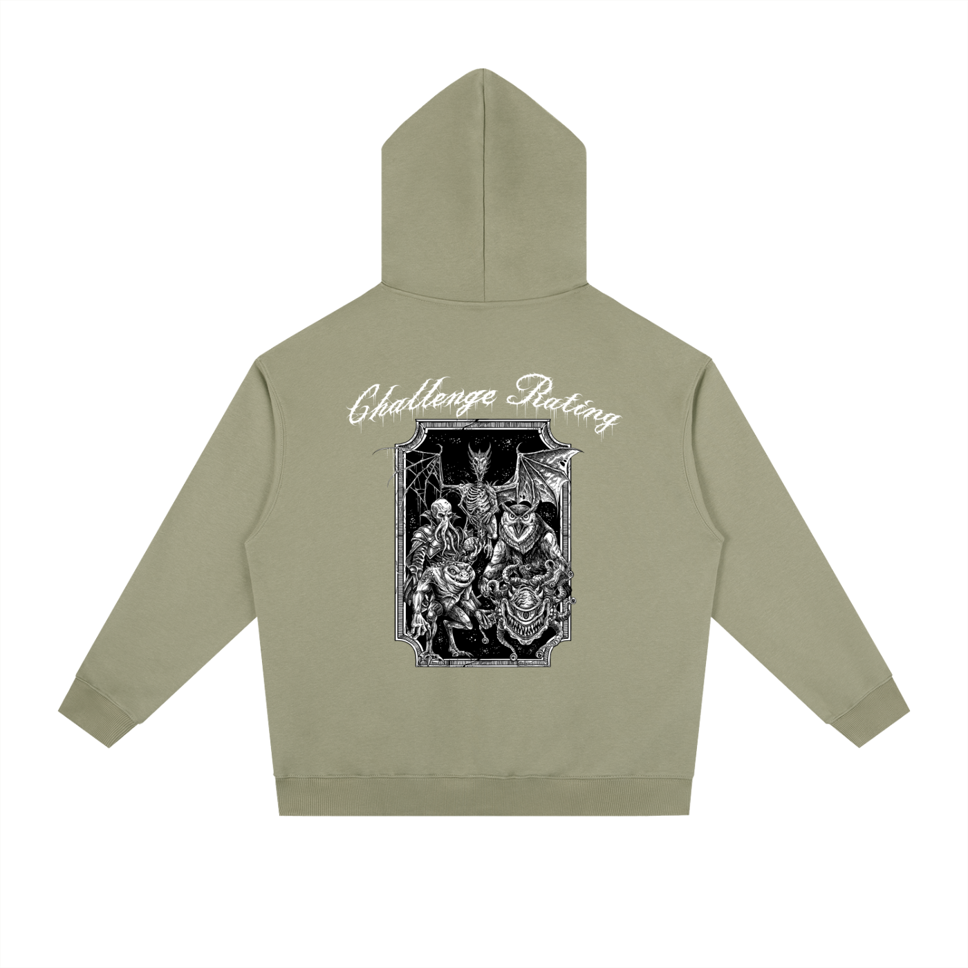 Challenge Rating Heavyweight Drop-Shoulder Hoodie