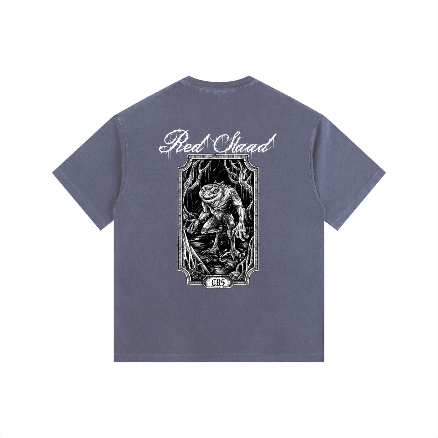 Red Slaad Oversized T-Shirt