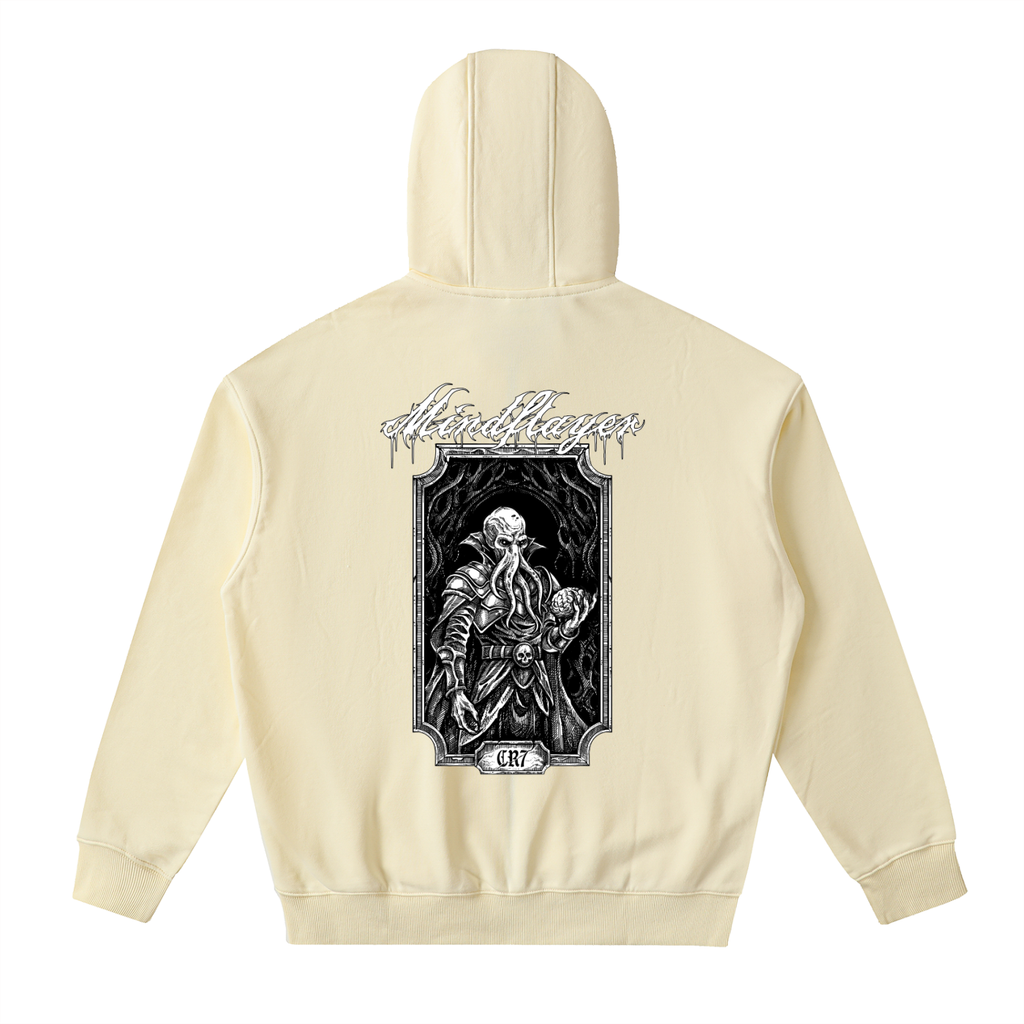 Ilithid Drop-Shoulder Zip Up Hoodie