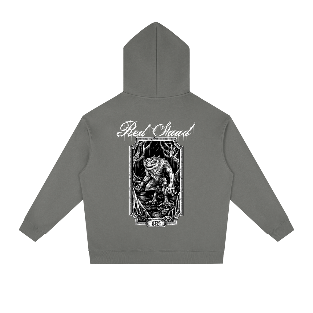 Red Slaad Heavyweight Drop-Shoulder Hoodie
