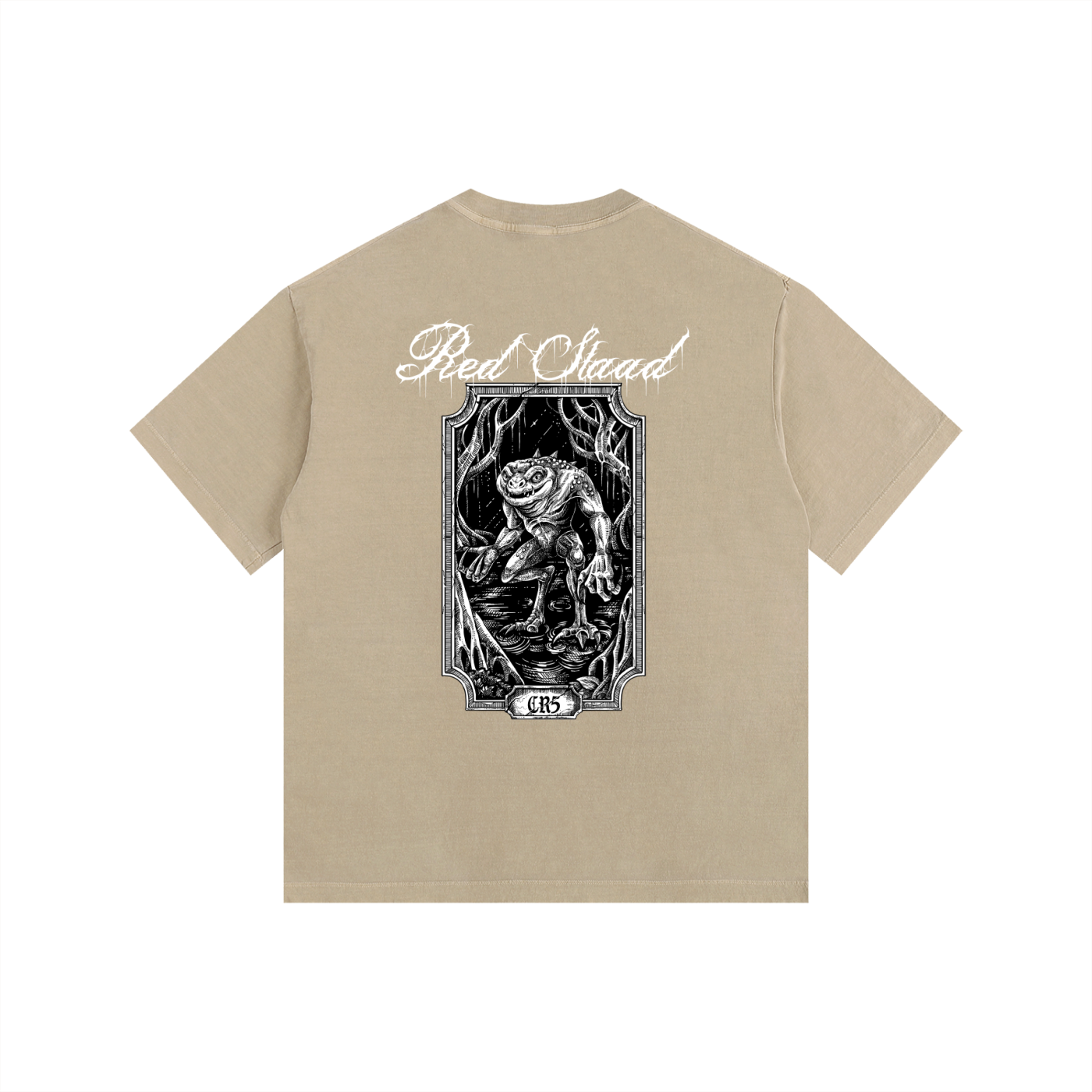 Red Slaad Oversized T-Shirt