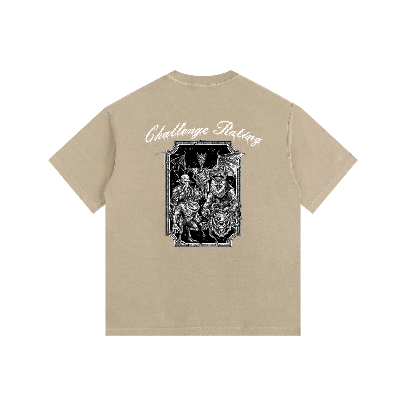 Challenge Rating Oversized T-Shirt