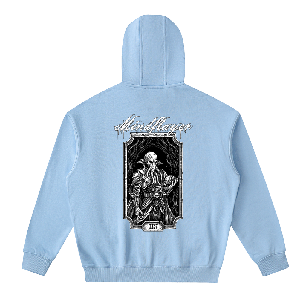 Ilithid Drop-Shoulder Zip Up Hoodie