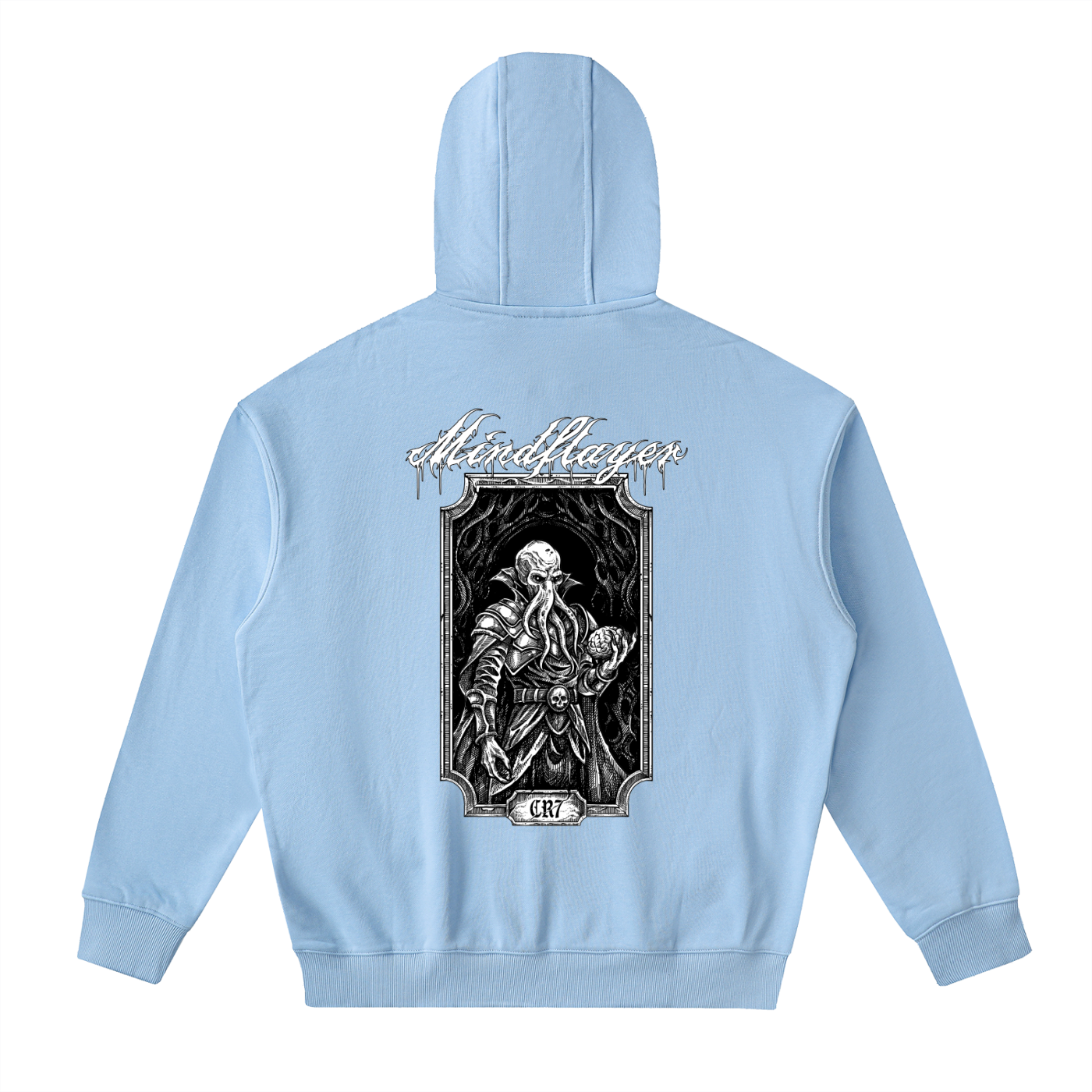 Ilithid Drop-Shoulder Zip Up Hoodie