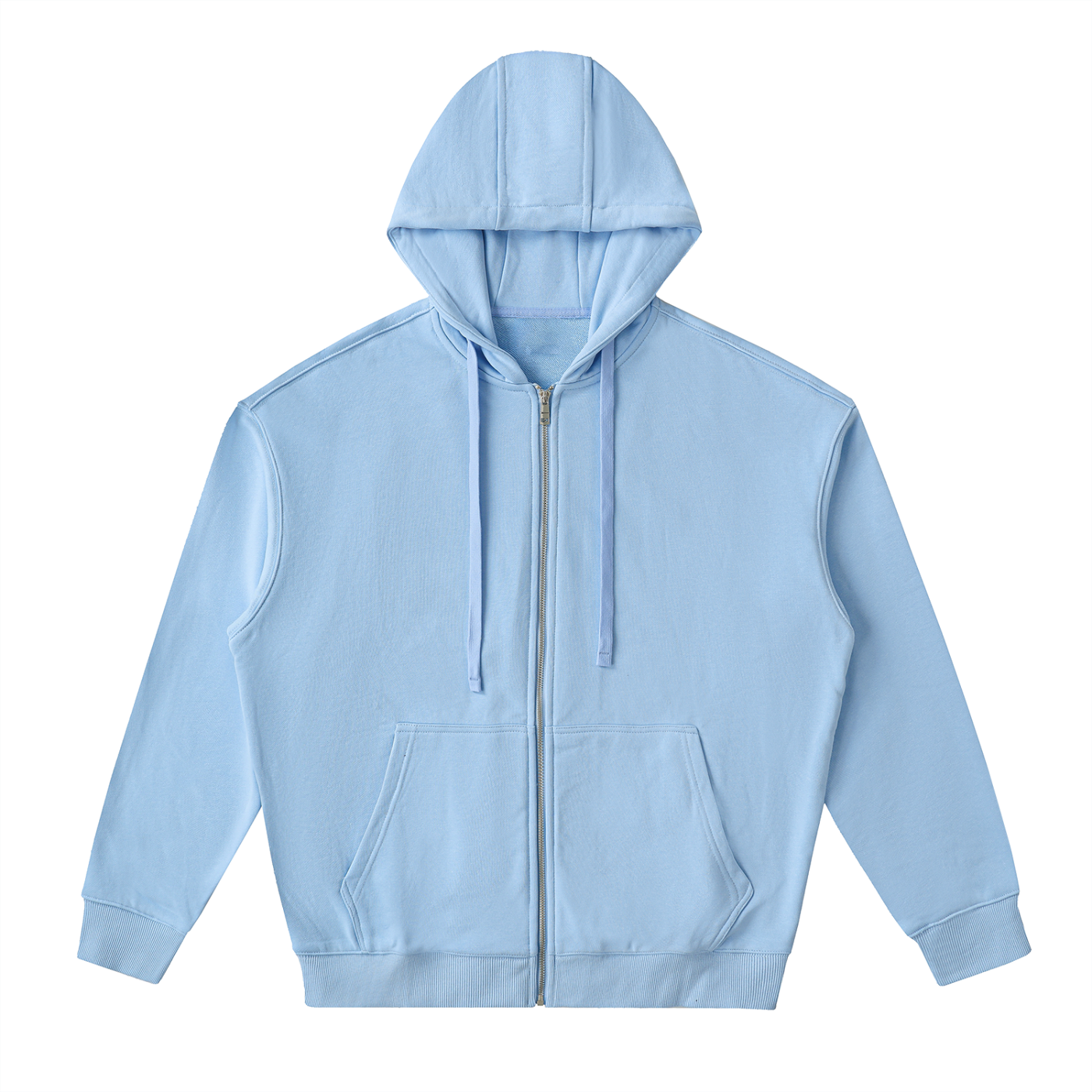 Challenge Rating Drop-Shoulder Zip Up Hoodie
