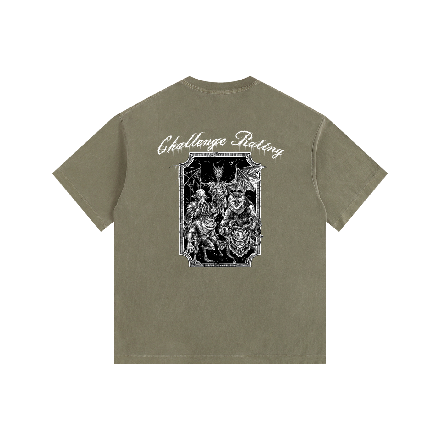 Challenge Rating Oversized T-Shirt