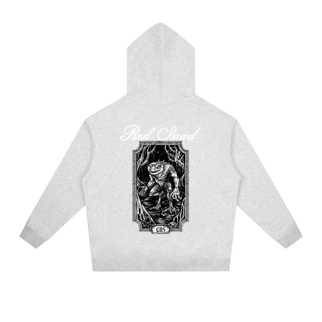 Red Slaad Heavyweight Drop-Shoulder Hoodie
