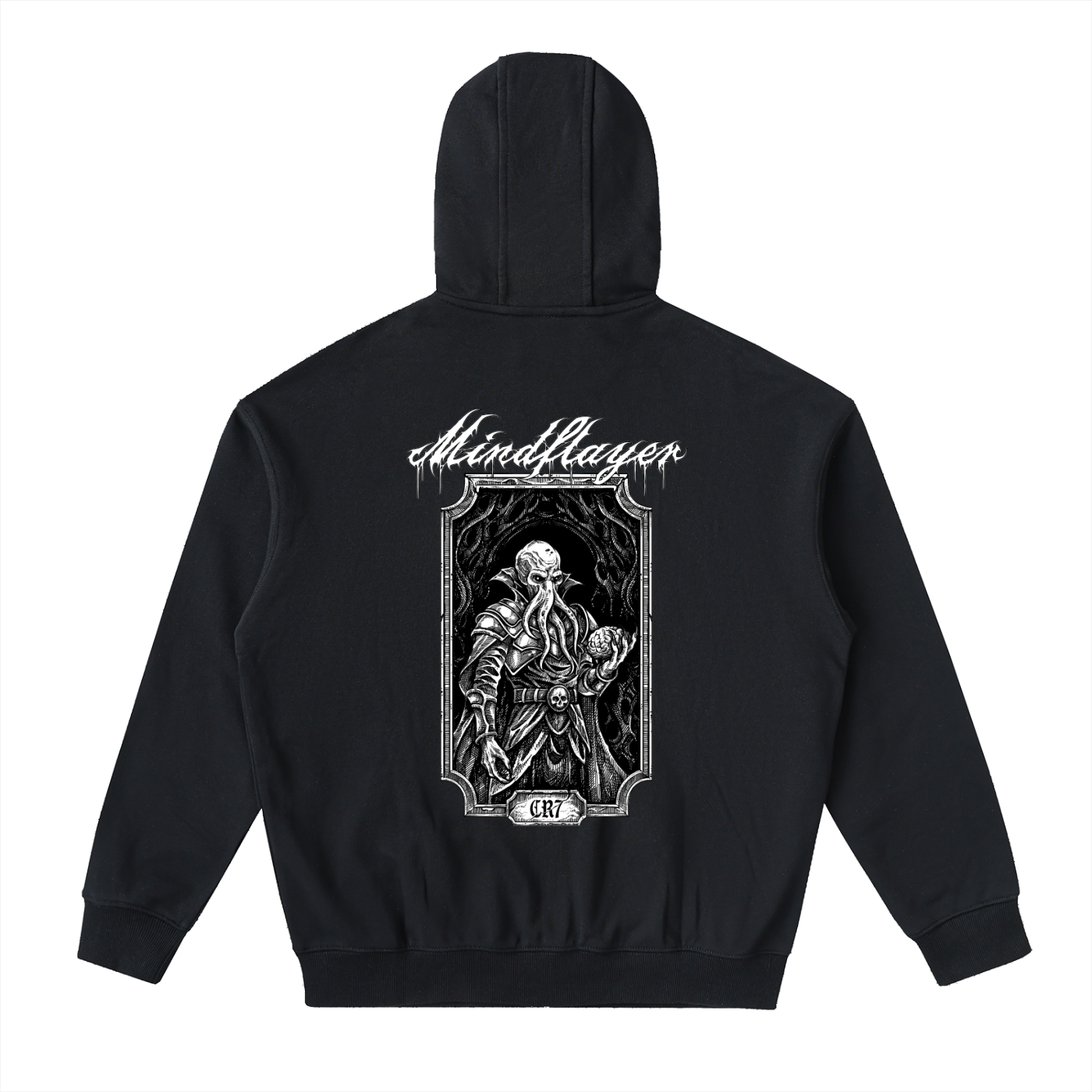 Ilithid Drop-Shoulder Zip Up Hoodie