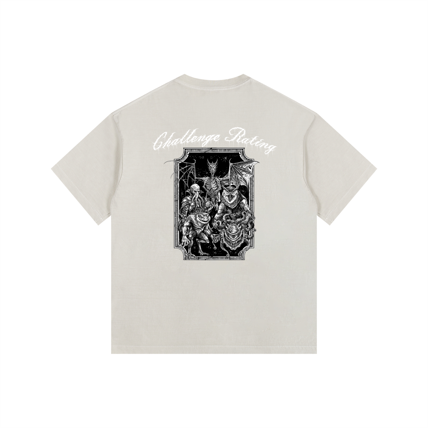 Challenge Rating Oversized T-Shirt