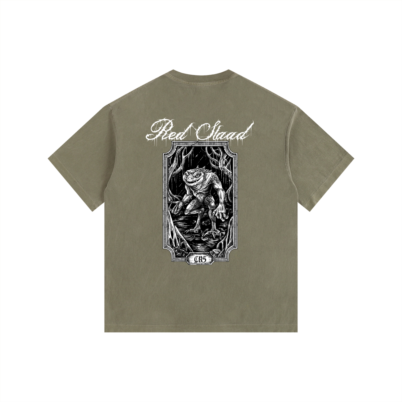 Red Slaad Oversized T-Shirt