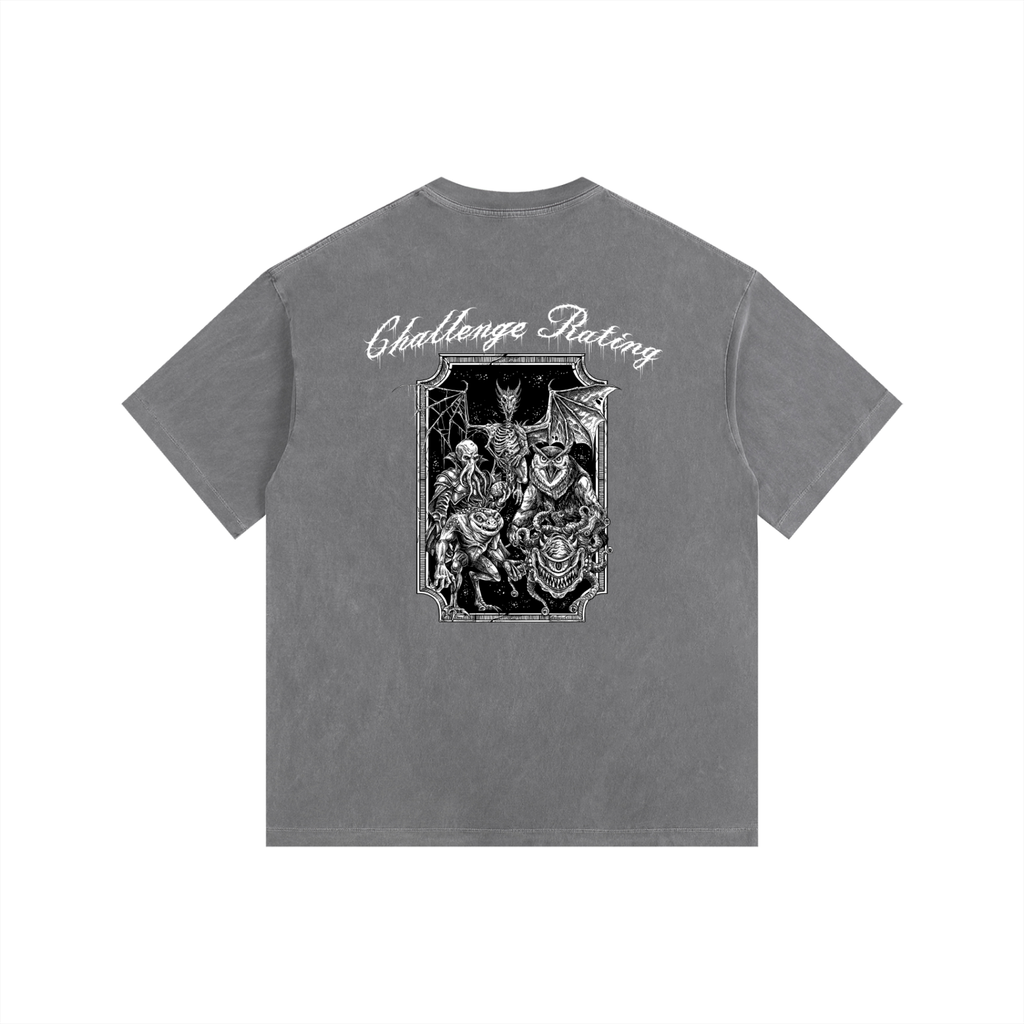 Challenge Rating Oversized T-Shirt