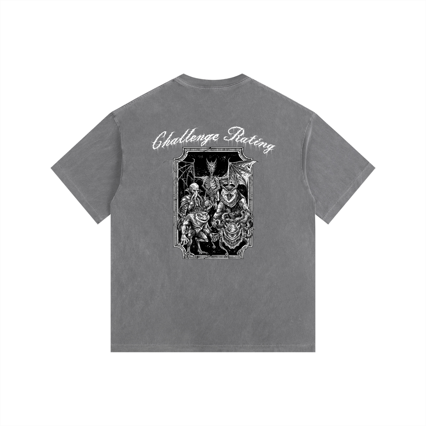 Challenge Rating Oversized T-Shirt