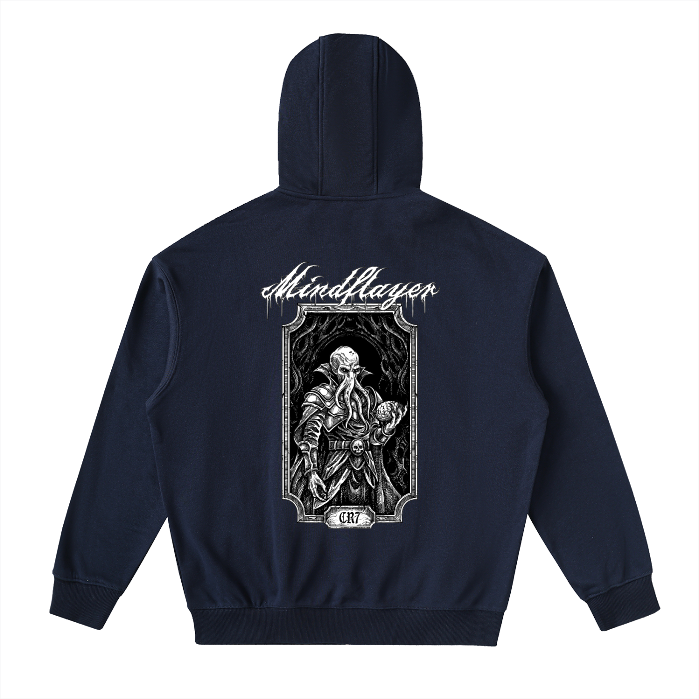 Ilithid Drop-Shoulder Zip Up Hoodie