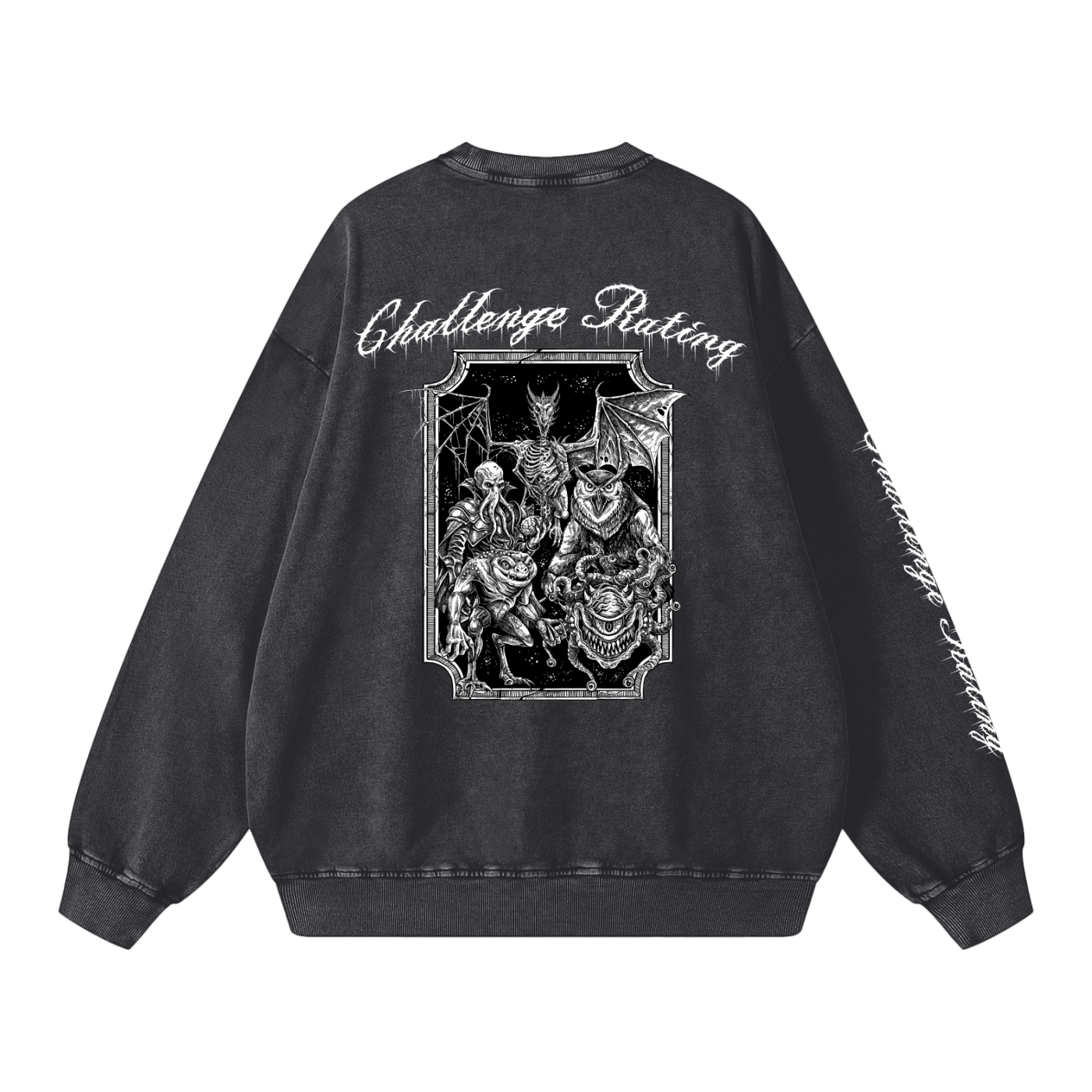 Challenge Rating Oversized Sweatshirt