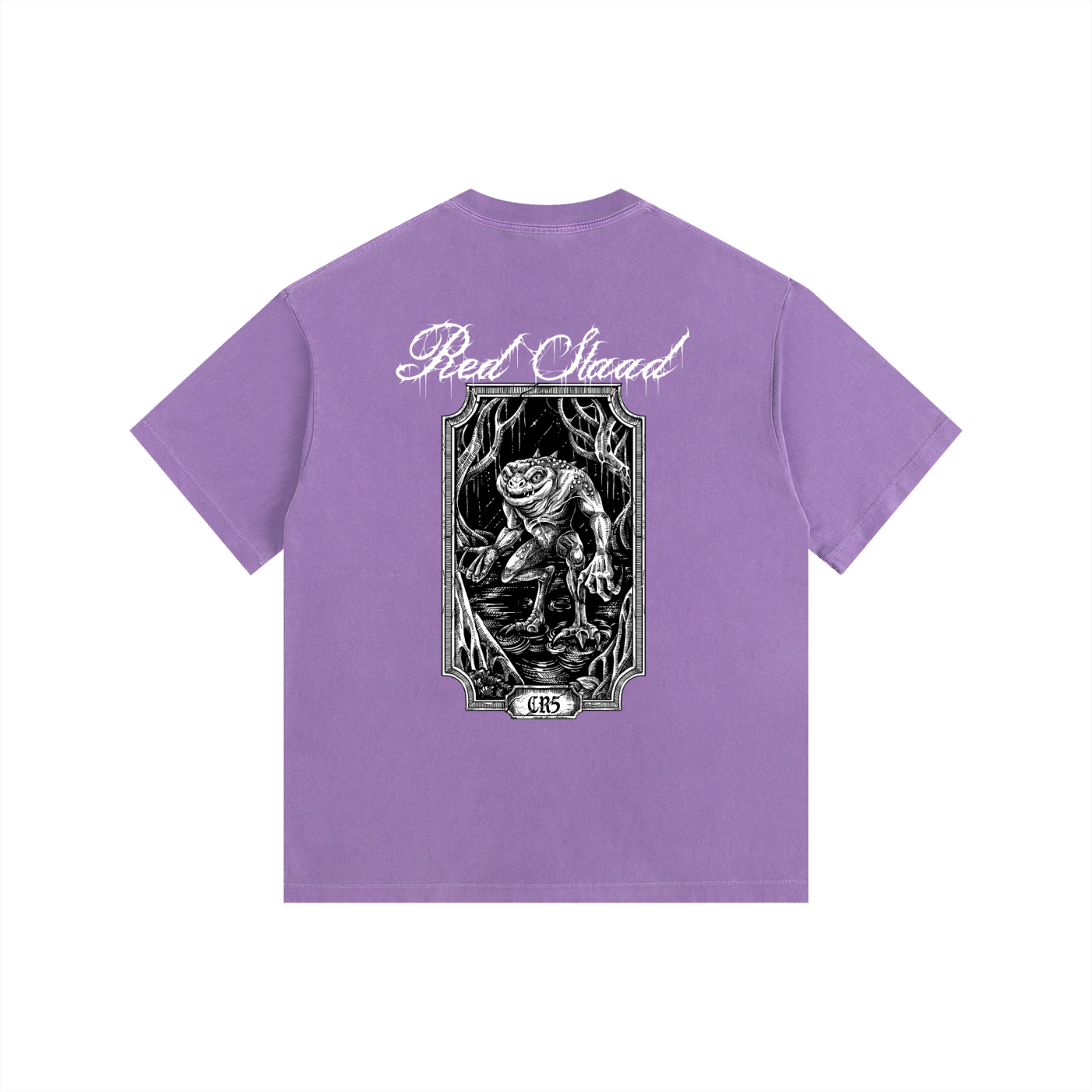 Red Slaad Oversized T-Shirt