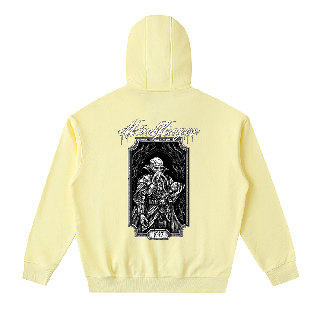 Ilithid Drop-Shoulder Zip Up Hoodie