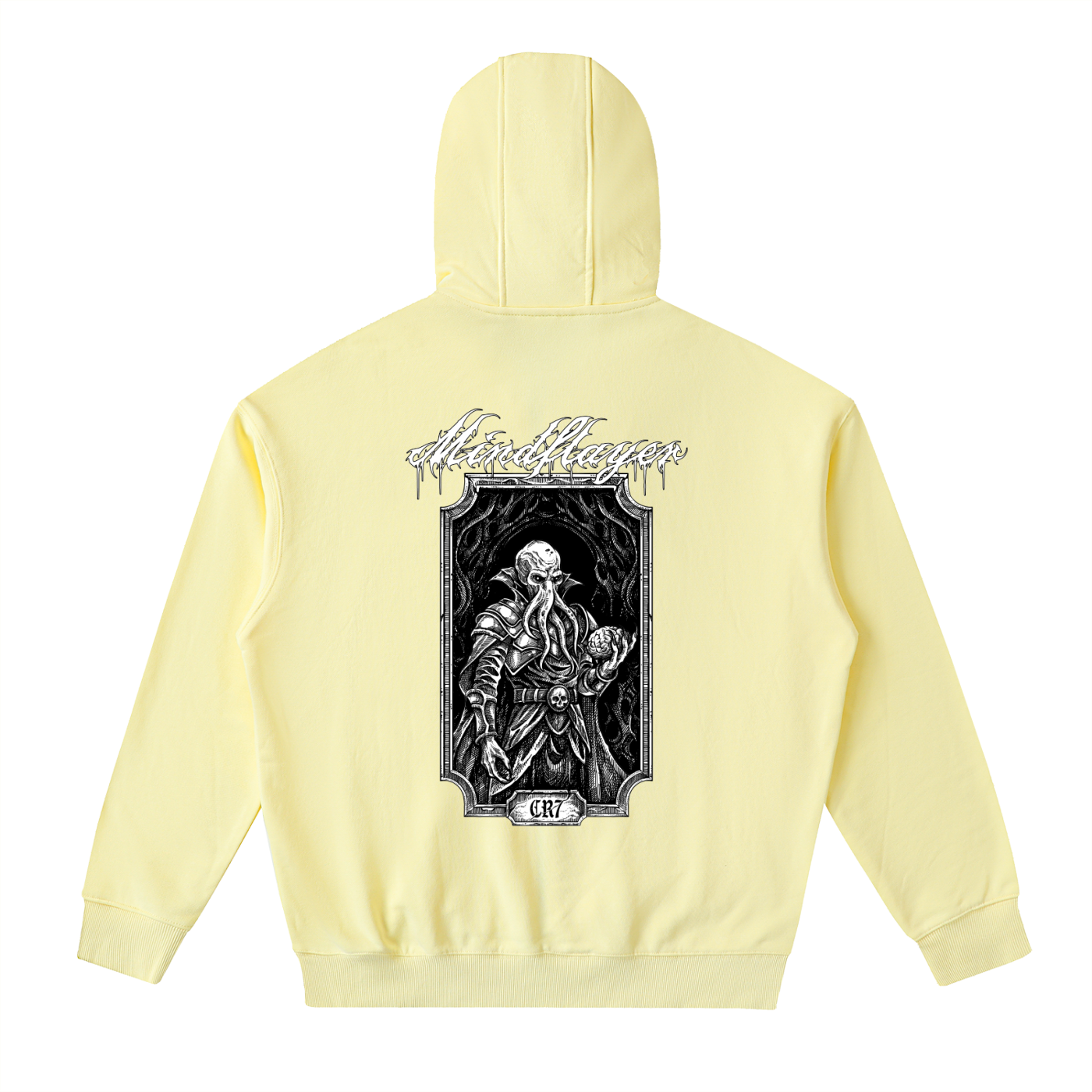Ilithid Drop-Shoulder Zip Up Hoodie