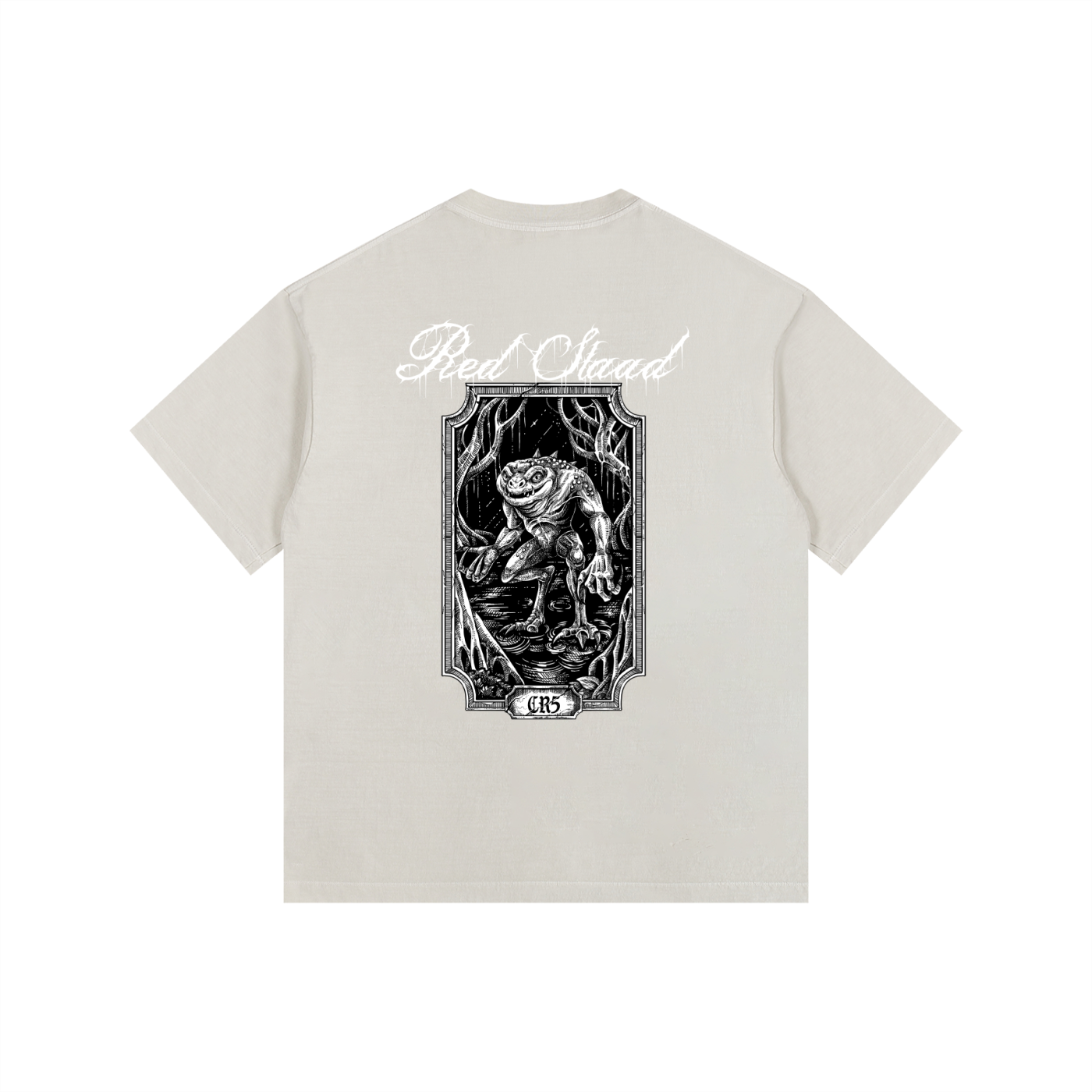 Red Slaad Oversized T-Shirt